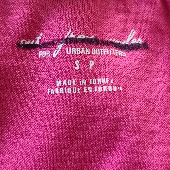 Out From Under Seamless Puckered Bikini Bottom S Berry Pink Ruffles Flirty NWOT - Picture 4 of 8